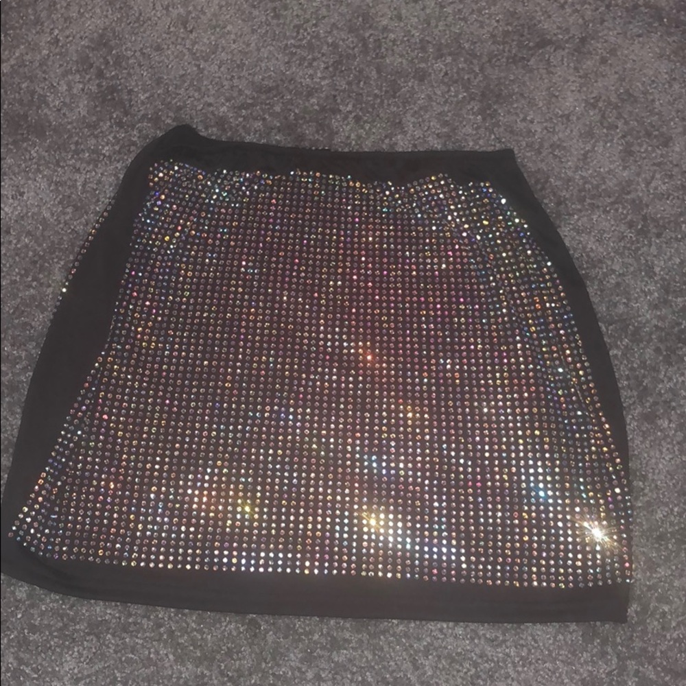 Super sparkly skirt